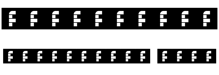 Typo pixel Regular Font OTHER CHARS