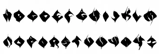 TypoAnarchycalEyes Schriftart Groß