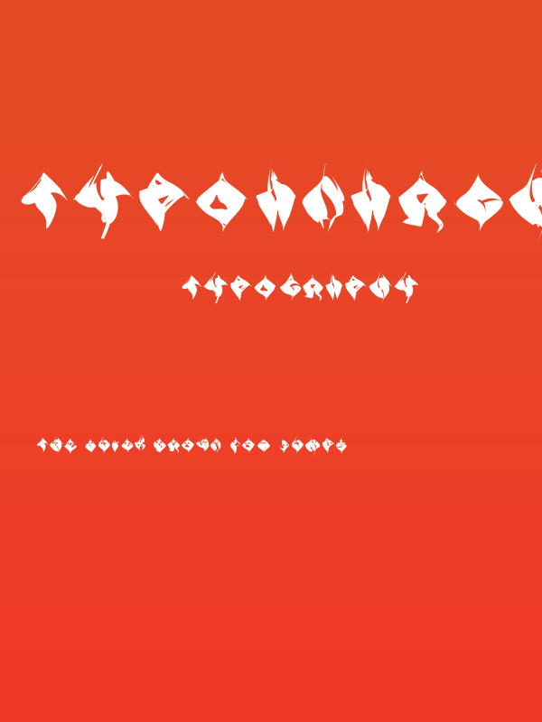 TypoAnarchycalEyes Poster