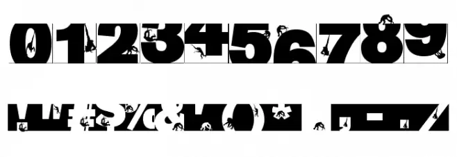 TypoApish Font OTHER CHARS