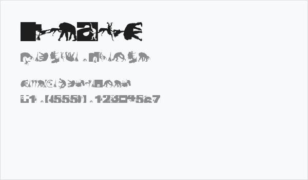 TypoApish Business Card