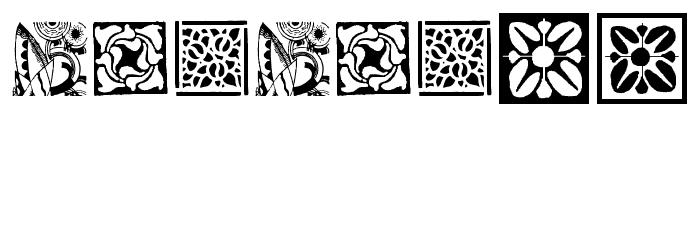 TypoBackgrounds Font OTHER CHARS