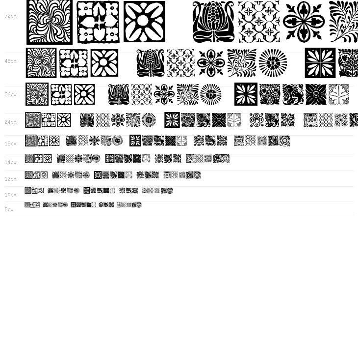 TypoBackgrounds Waterfall