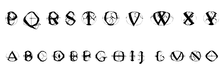 TypoGhosts Font OTHER CHARS