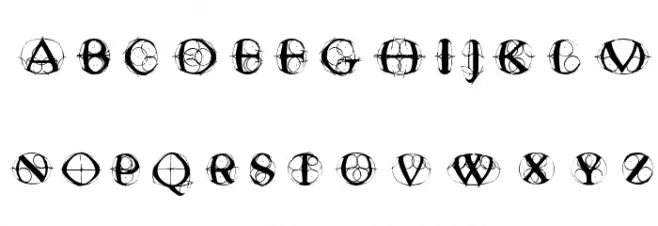 TypoGhosts خط أحرف كبيرة