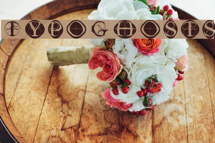 TypoGhosts Font examples