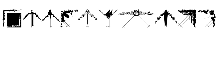 TypoGraphicEdges Font OTHER CHARS