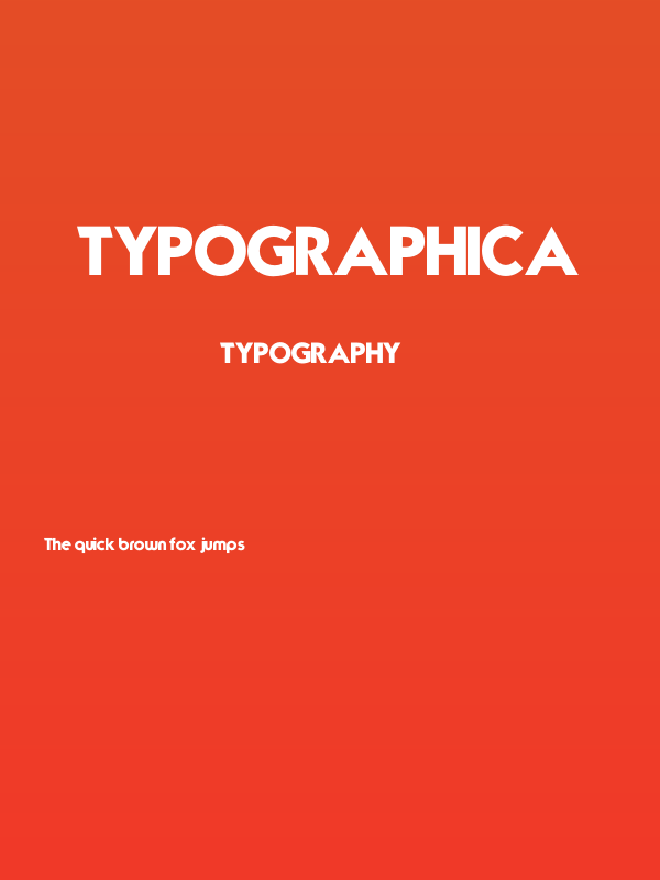 TypoGraphica Poster