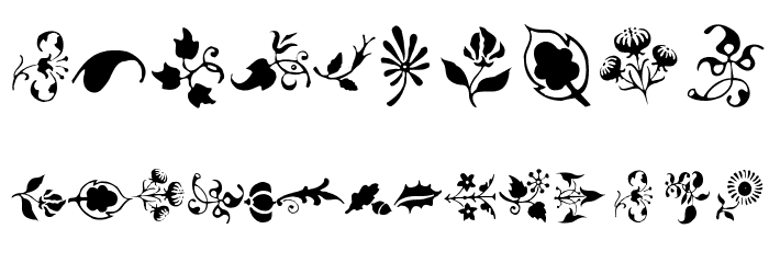 TypoJewelsOne Font OTHER CHARS