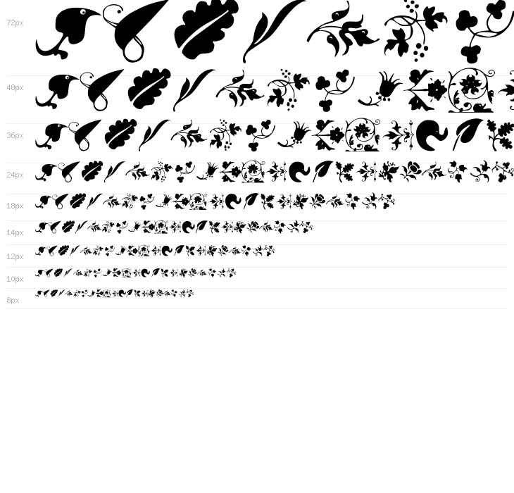 TypoJewelsOne Waterfall