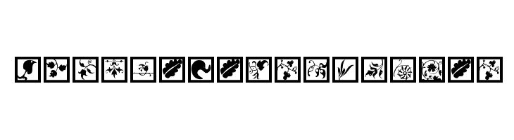TypoJewelsSquares Font