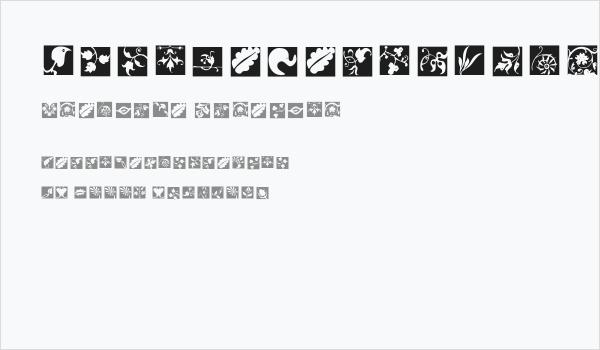 TypoJewelsSquaresInvers Business Card