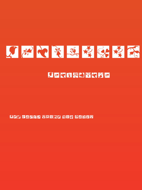 TypoJewelsSquaresInvers Poster