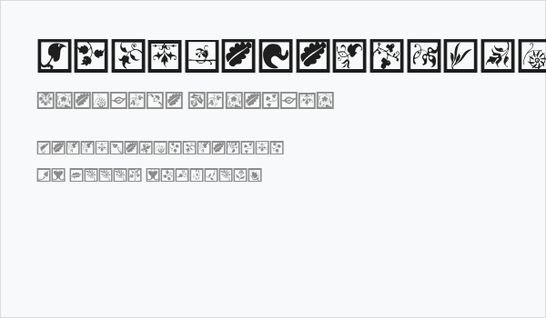 TypoJewelsSquares Business Card