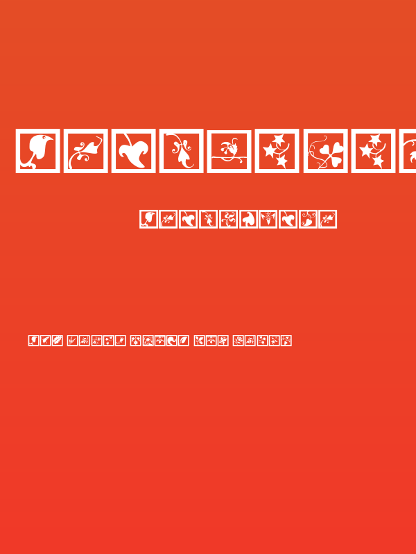 TypoJewelsSquares Poster