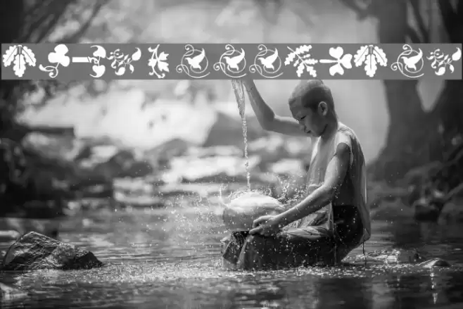 TypoJewelsTwo Font examples