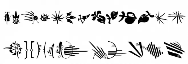 TypoPieces Font UPPERCASE