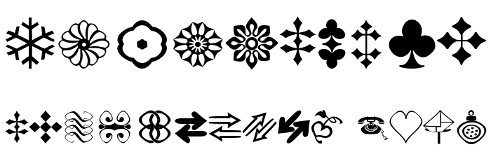 TypoSigns Font OTHER CHARS