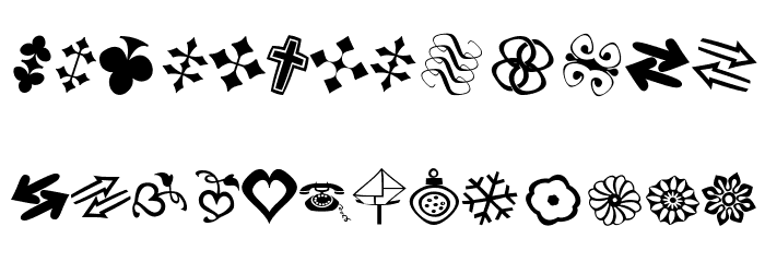 TypoSigns Font LOWERCASE