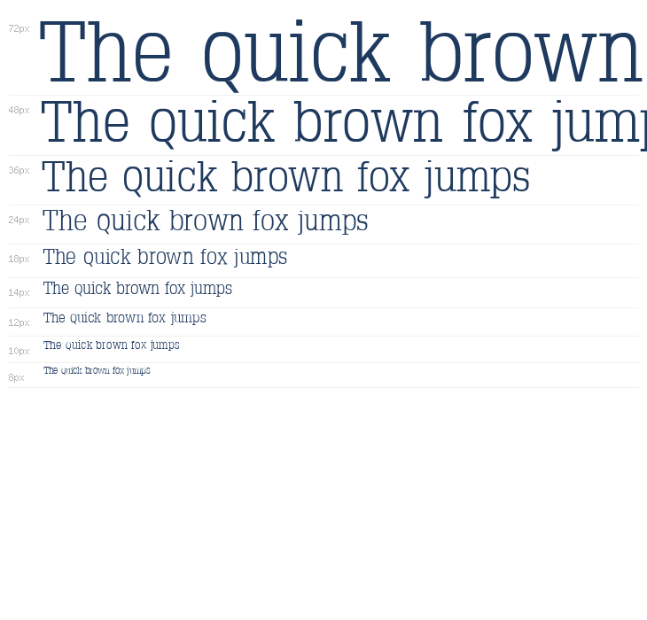 TypoSlabserif-Light1 Waterfall