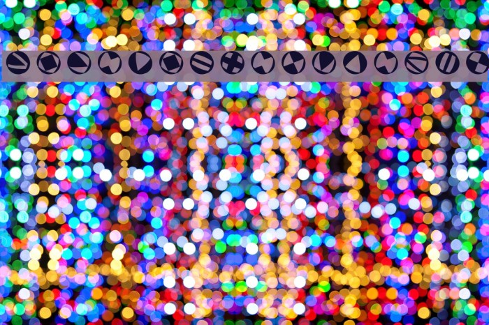 TypoSymbolsRound Font examples