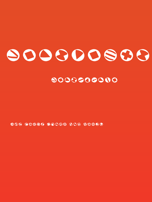 TypoSymbolsRound Poster