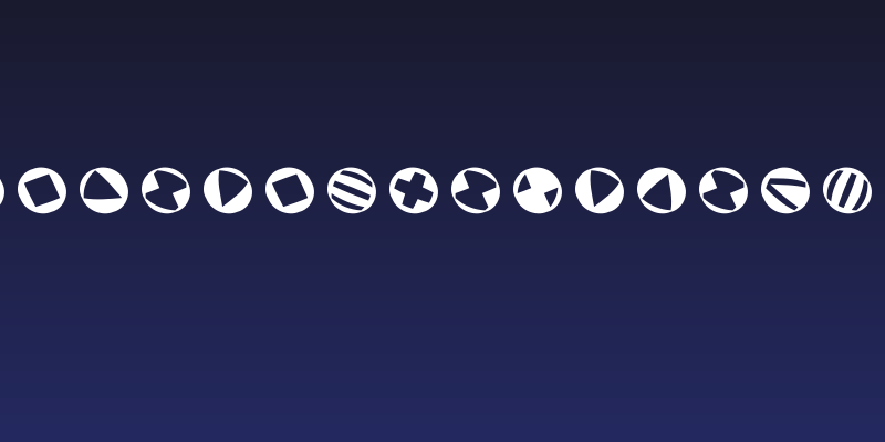 TypoSymbolsRound Social Header