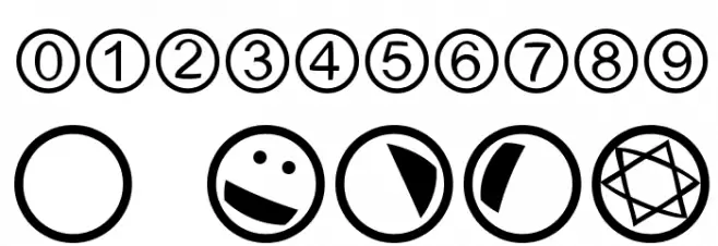 TypoSymbolsTwo Font OTHER CHARS