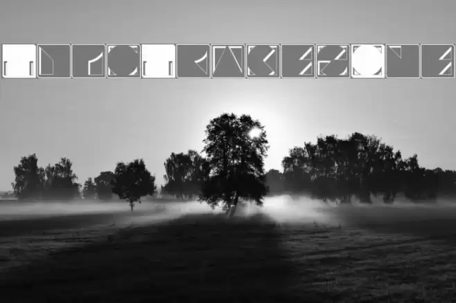 TypoTracesOne Font examples