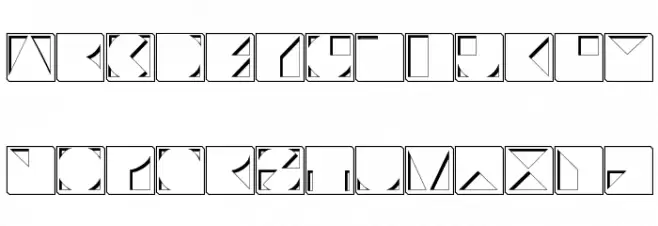 TypoTracesOne Font LOWERCASE