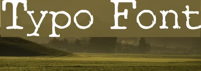 Typo Example 2