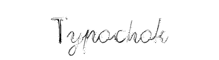 Typochok  フリーフォントのダウンロード