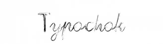 Typochok  Frei Schriftart Herunterladen