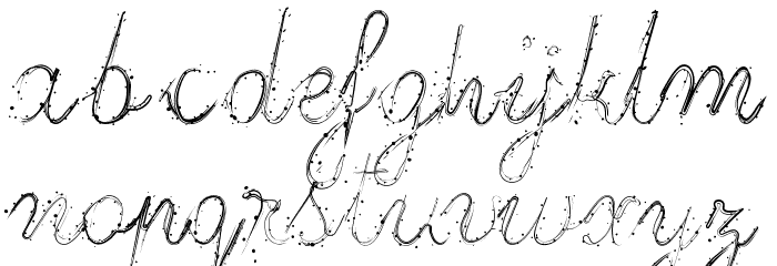 Typochok Font LOWERCASE