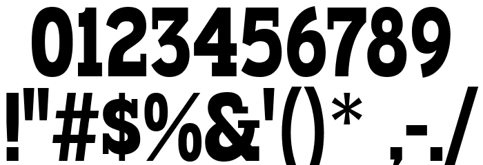 Typodermic-Regular Font OTHER CHARS