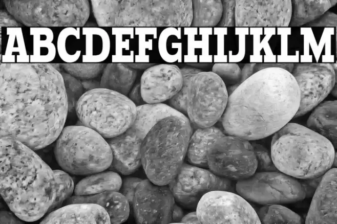 Typodermic-Regular Fonte examples