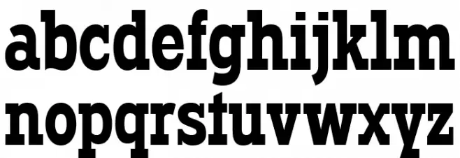 Typodermic-Regular Fonte MINÚSCULAS