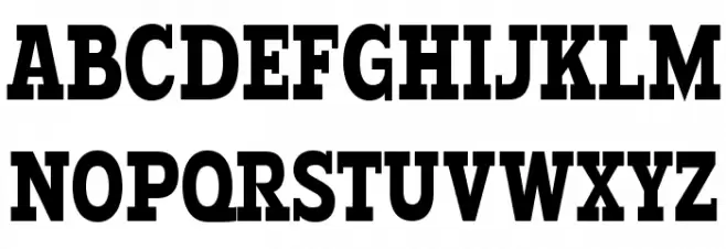 Typodermic-Regular Шрифта ВЕРХНИЙ