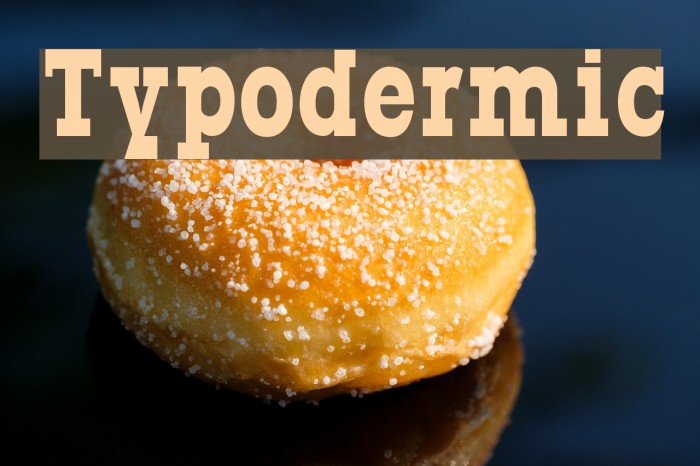 Typodermic Font examples