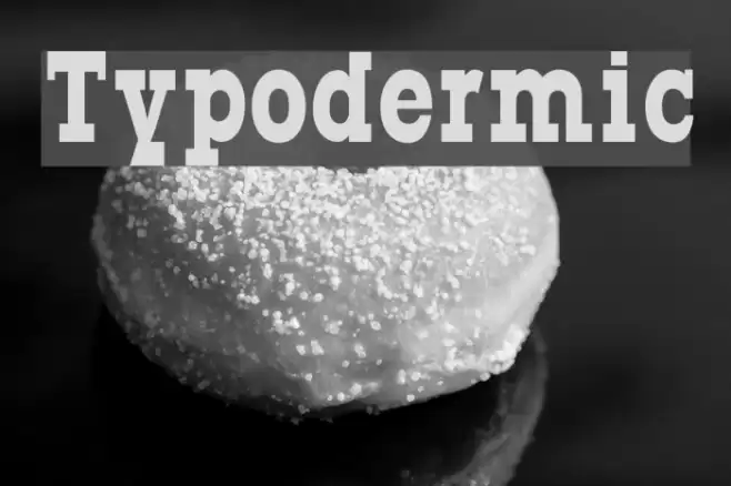 Typodermic Font examples