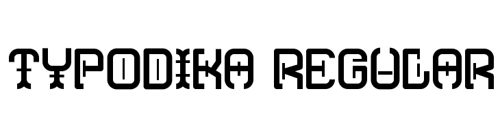 Typodika-Regular  Free Fonts Download
