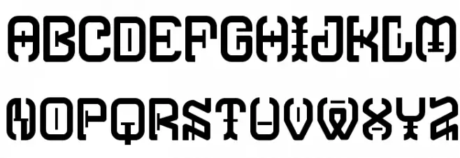 Typodika-Regular Schriftart Groß