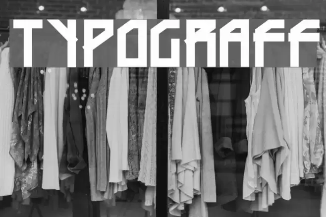 Typograff Шрифта examples