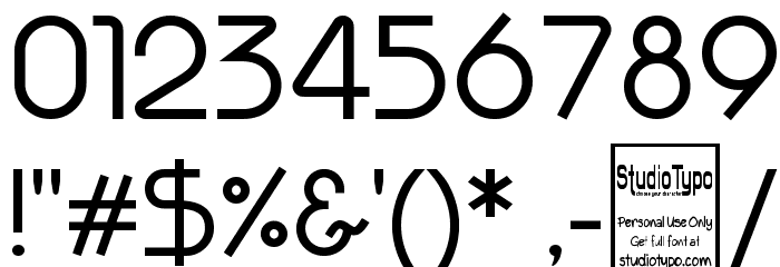 Typografix Font OTHER CHARS