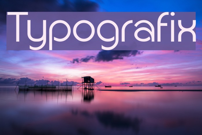Typografix Font examples