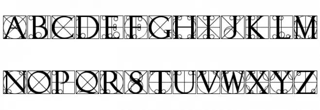 Typographer Caps फ़ॉन्ट अपरकेस