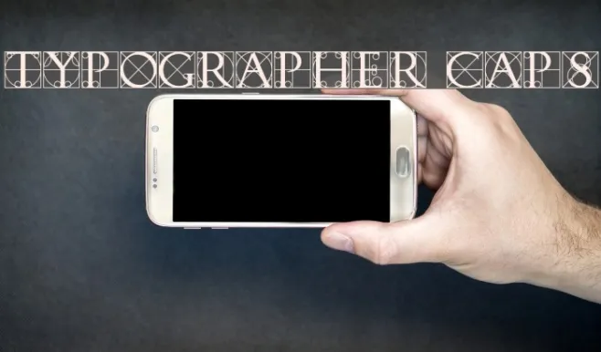 Typographer Caps Example 1