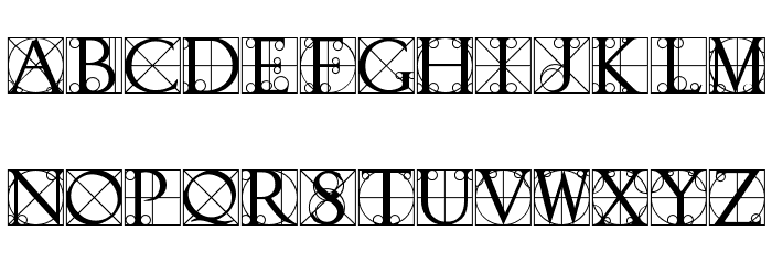 Typographer Caps Font LOWERCASE
