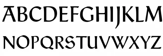 Typographer Rotunda Alt Шрифта ВЕРХНИЙ