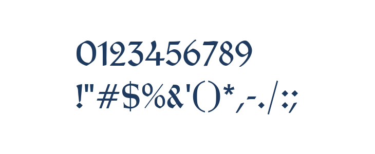 Typographer Rotunda UNZ1 Other Characters